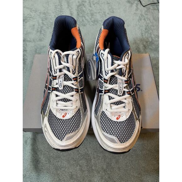 Asics Other - ASICS GT-2130 GEL Running Shoes New Navy Orange Mesh Low Top Athletic Sneaker